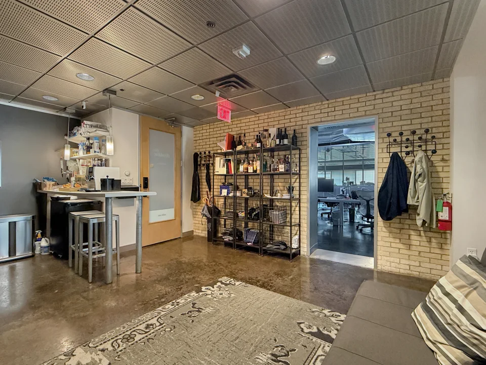 Kitchen and bar