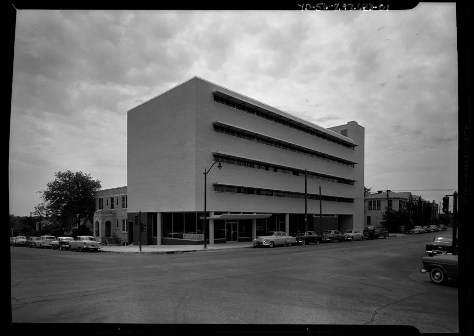 The Veterans Building in the 1950s